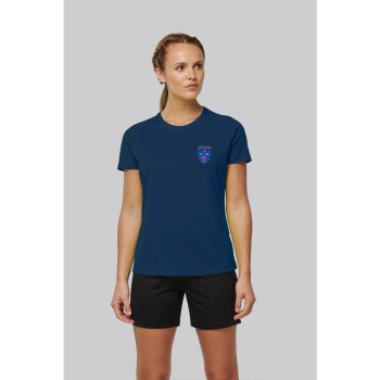 T-shirt de sport à col rond femme