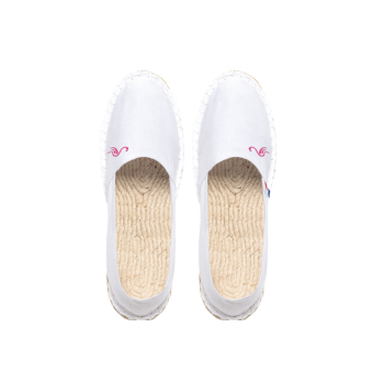 Espadrilles unisexe Made in France blanches