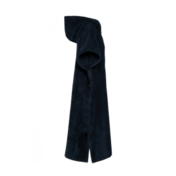 Poncho éponge à capuche femme