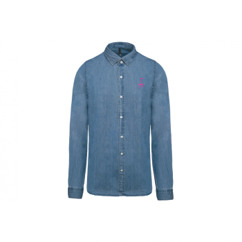 Chemise denim homme