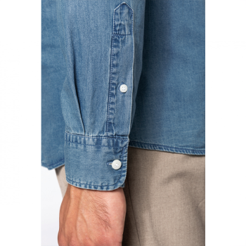 Chemise denim homme